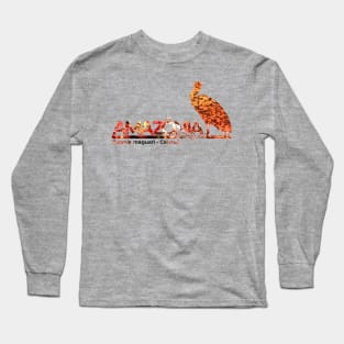 Amazonia Rainforest   Bird Collection Long Sleeve T-Shirt